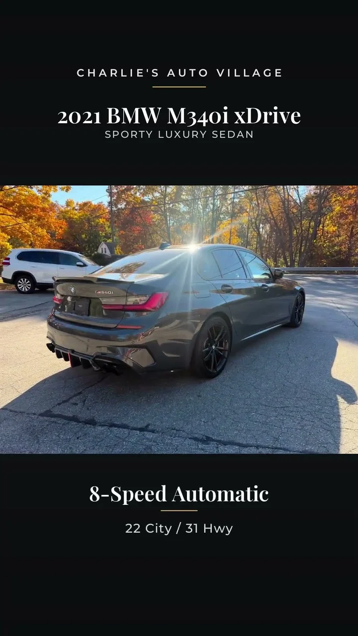 BMW M340i Listing Promo